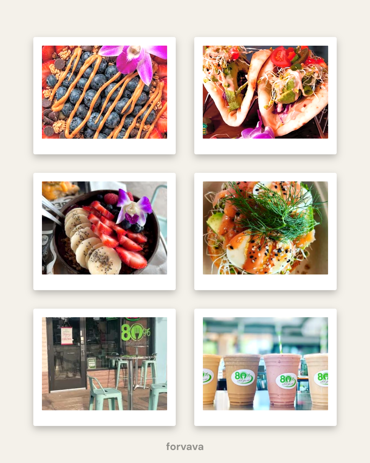 Guest photos collected on a Forvava page